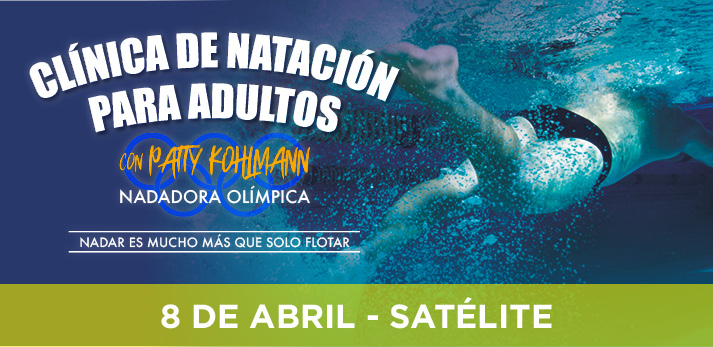 clinica especializada de natacion con patty kohlmann para adultos