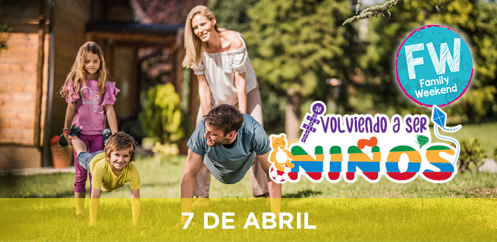 Family Weekend Sportium Volviendo a Ser Ninos